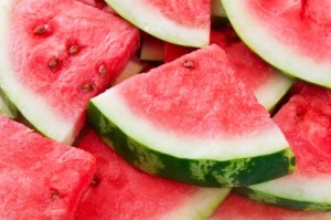 watermelon slices