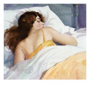 illustration-of-woman-sleeping-on-white-sheets