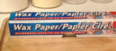 wax-paper