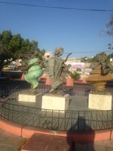 La Paz Music Statue